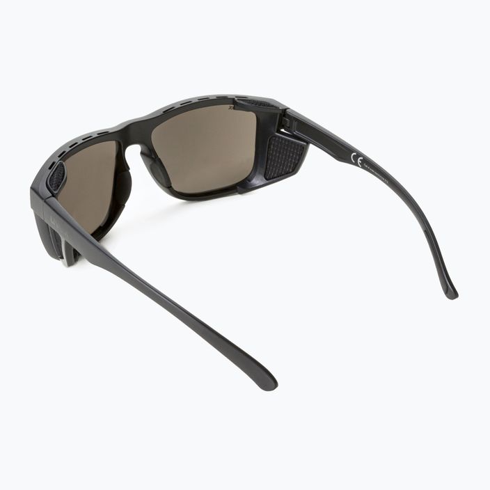 UVEX Sportstyle 312 juodi matiniai / veidrodiniai sidabriniai akiniai nuo saulės 53/3/007/2216 2