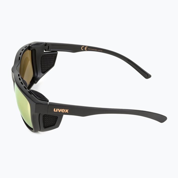 UVEX Sportstyle 312 juodo matinio aukso/veidrodinio aukso akiniai nuo saulės S5330072616 4