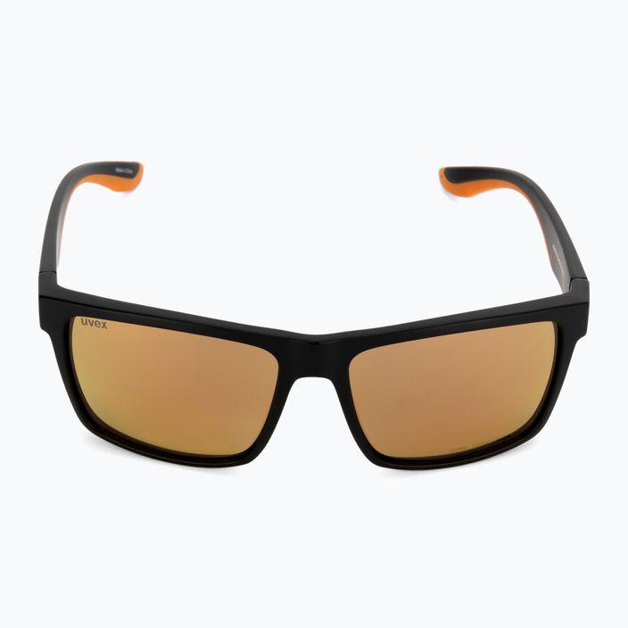 Uvex Lgl 50 CV juodi matiniai / veidrodiniai šampano spalvos akiniai nuo saulės 53/3/008/2297 3