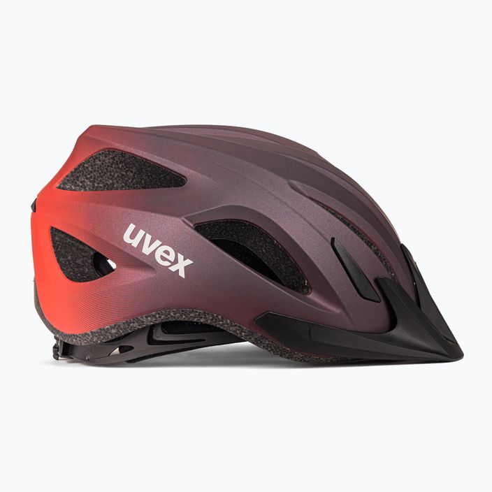 UVEX dviratininko šalmas Viva 3 raudonas/juodas 41/0/984/10/17 3