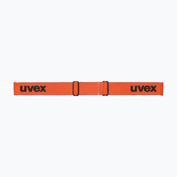 Slidinėjimo akiniai UVEX Athletic FM fierce raudoni matiniai/veidrodiniai oranžiniai 55/0/520/3130 9
