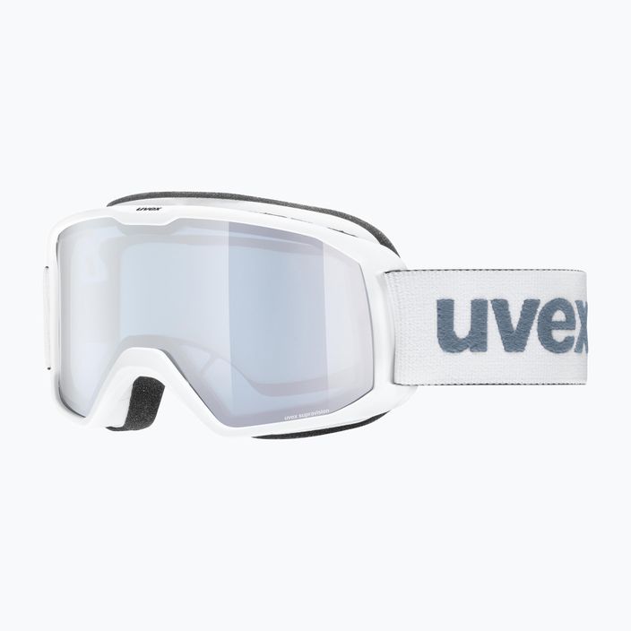 Slidinėjimo akiniai UVEX Elemnt FM white matt/mirror silver blue 55/0/640/1030 7