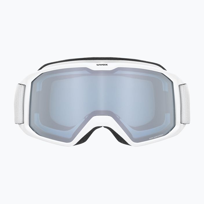 Slidinėjimo akiniai UVEX Elemnt FM white matt/mirror silver blue 55/0/640/1030 8