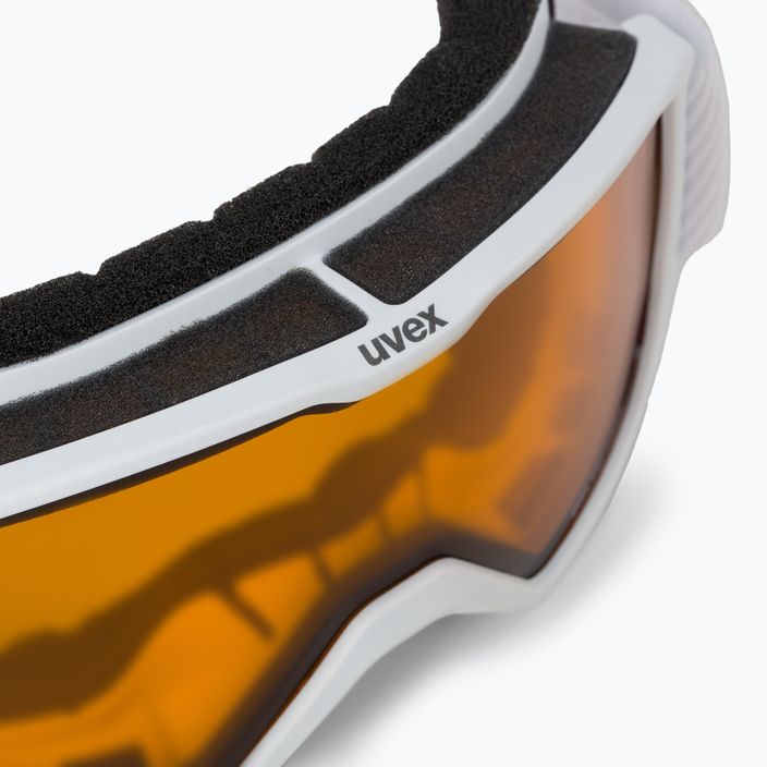 Slidinėjimo akiniai UVEX Elemnt LGL white/lasergold lite clear 55/0/641/1030 5