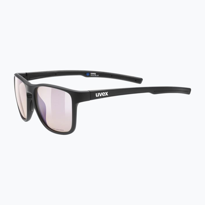 UVEX Retina Blue CV juodi matiniai/gelsvi akiniai nuo saulės 53/3/020/2201 5