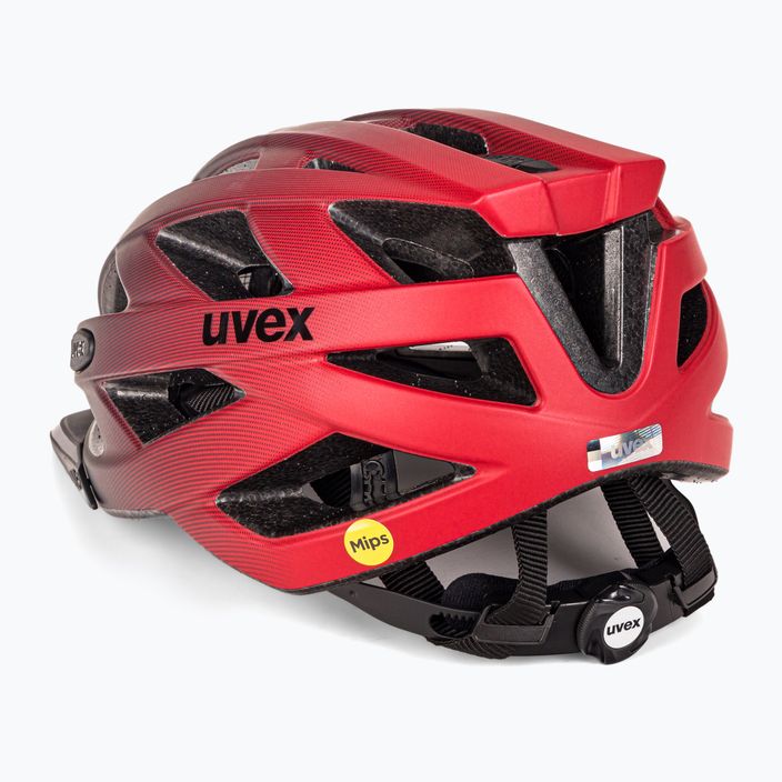 UVEX Urban I-vo CC MIPS dviratininko šalmas juodai raudonas 41/0/613/06/17 4