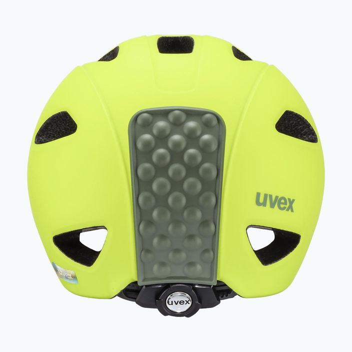 Vaikiškas dviračių šalmas UVEX Oyo neon yellow/moss green matt 3