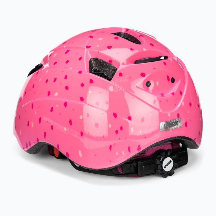 UVEX Kid 2 vaikiškas dviratininko šalmas rožinės spalvos 41/4/306/34/15 4