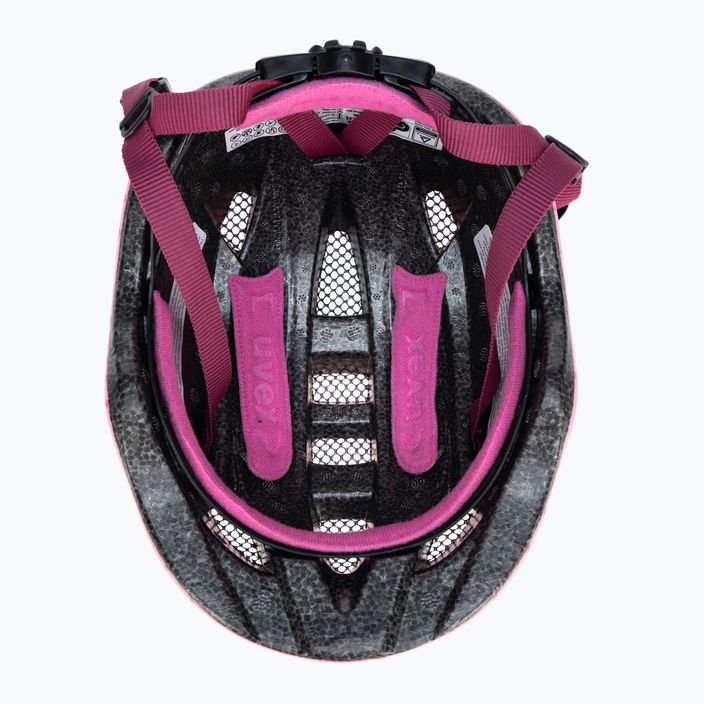 UVEX Kid 2 vaikiškas dviratininko šalmas rožinės spalvos 41/4/306/34/15 5