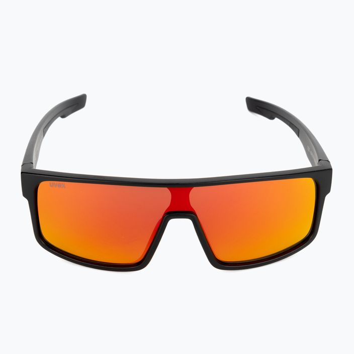 UVEX akiniai nuo saulės LGL 51 juoda matinė/veidrodinė raudona 53/3/025/2213 3