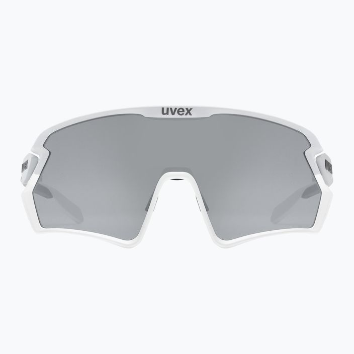 UVEX Sportstyle 231 2.0 cloud white mat/mirror silver dviratininkų akiniai 53/3/026/8116 6
