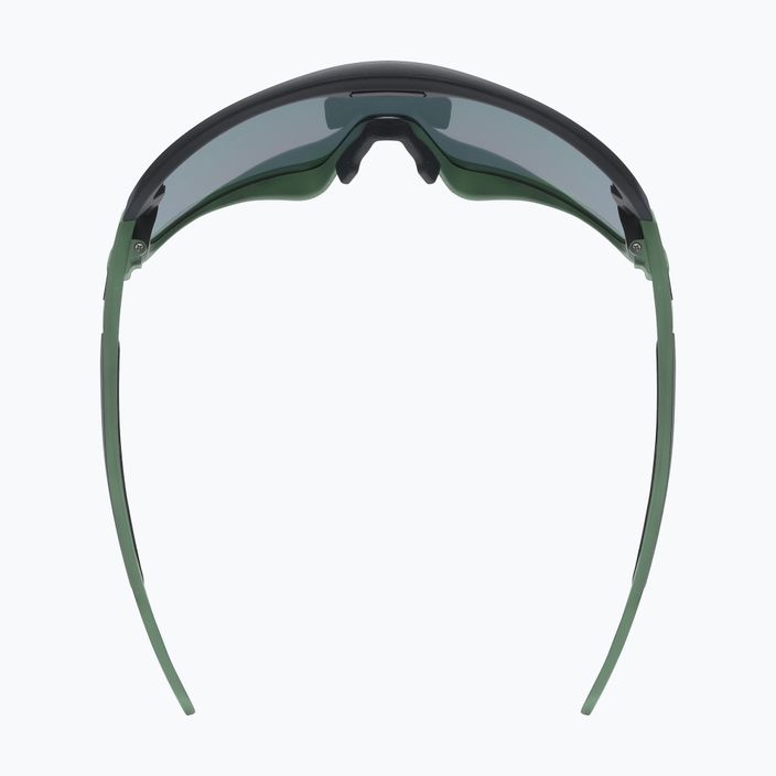 UVEX Sportstyle 231 2.0 moss green black mat/mirror green dviratininkų akiniai 53/3/026/7216 8