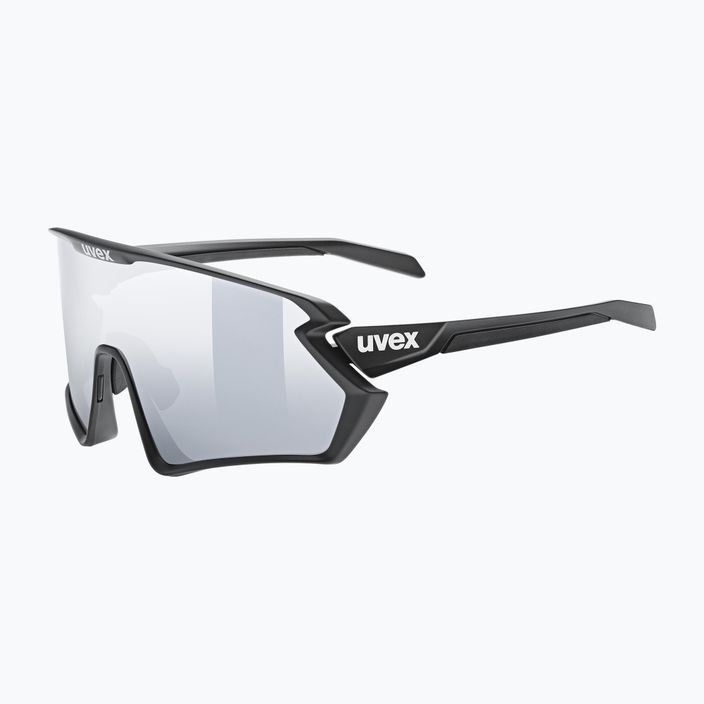Dviračių akiniai UVEX Sportstyle 231 2.0 Set black matt/mirror silver 53/3/027/2216