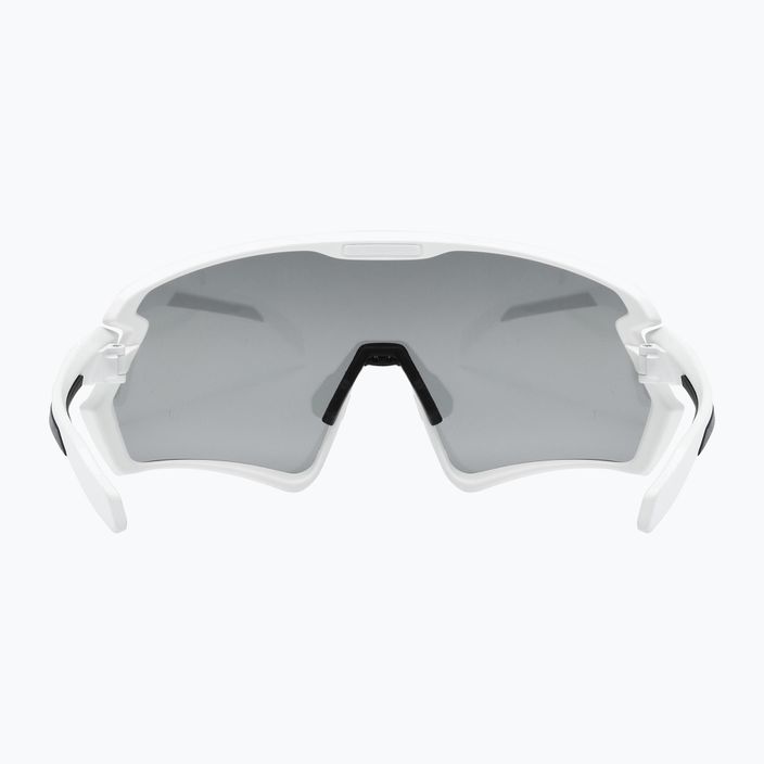 Dviračių akiniai UVEX Sportstyle 231 2.0 Komplektas balti juodi matiniai/veidrodiniai sidabriniai 53/3/027/8216 10