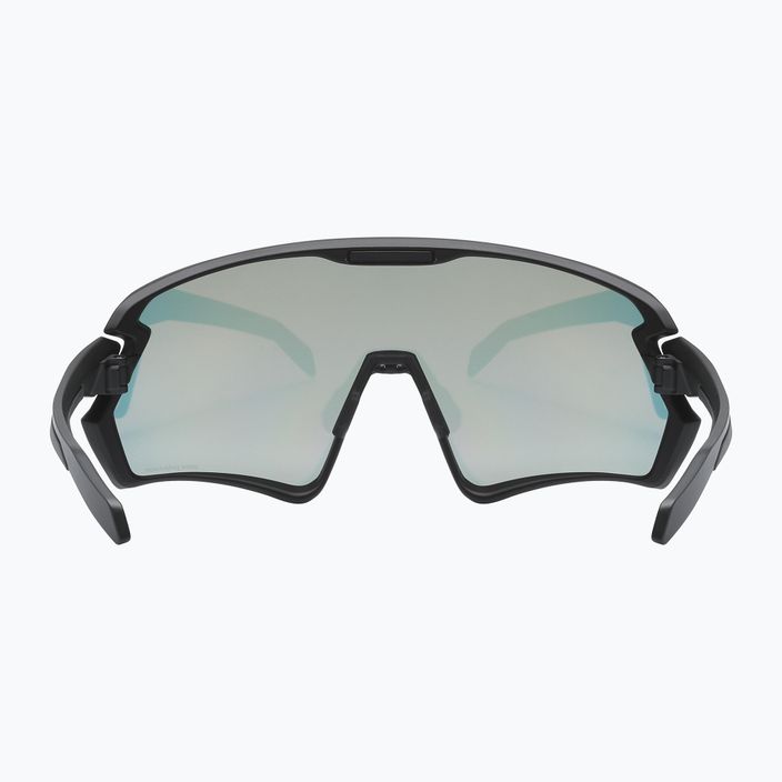 UVEX Sportstyle 231 2.0 P juodi matiniai / veidrodiniai raudoni dviratininko akiniai 53/3/029/2230 9