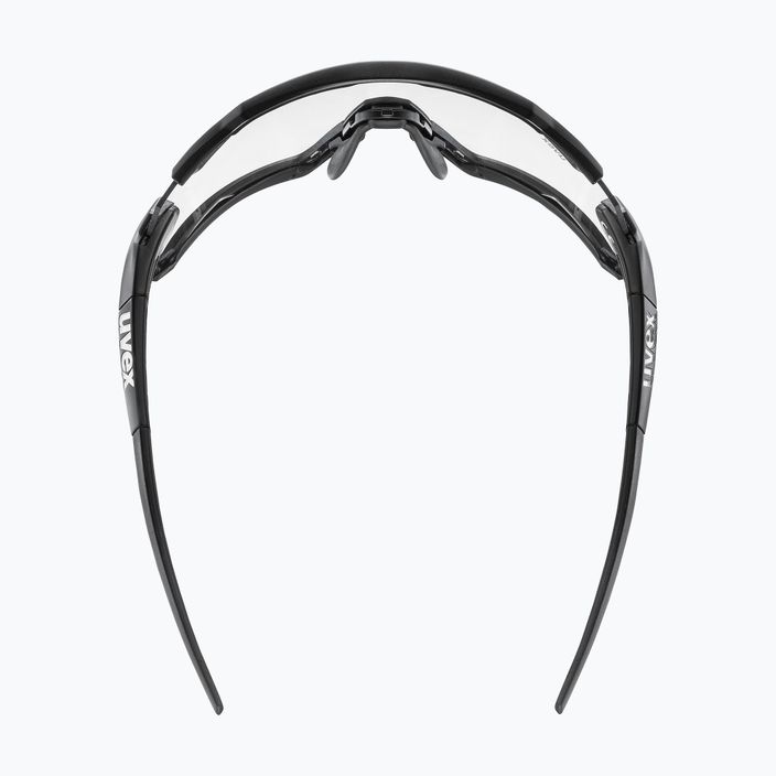 UVEX Sportstyle 228 V juodi matiniai/šviesiai sidabriniai akiniai nuo saulės 53/3/030/2205 9
