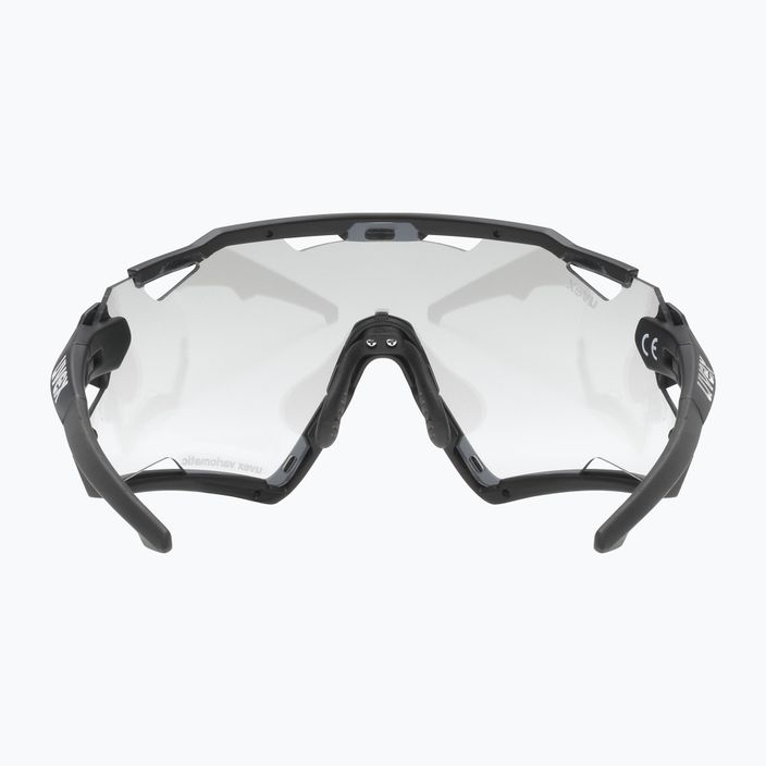 UVEX Sportstyle 228 V juodi matiniai/šviesiai sidabriniai akiniai nuo saulės 53/3/030/2205 10