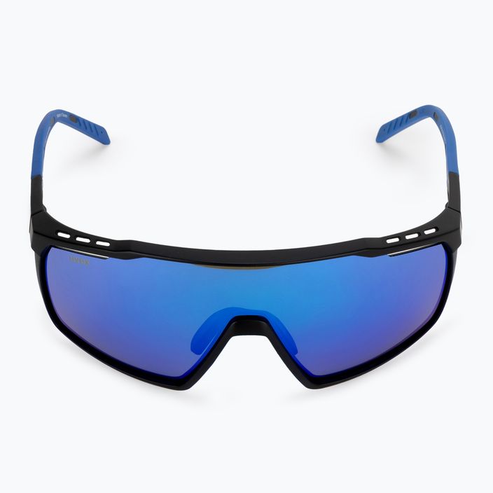 UVEX Mtn Perform juodai mėlyni matiniai/veidrodiniai mėlyni akiniai nuo saulės 53/3/039/2416 3