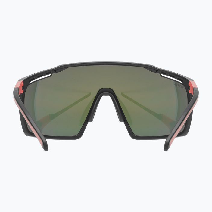 UVEX Mtn Perform juodai raudoni matiniai / veidrodiniai raudoni akiniai nuo saulės 53/3/039/2316 9