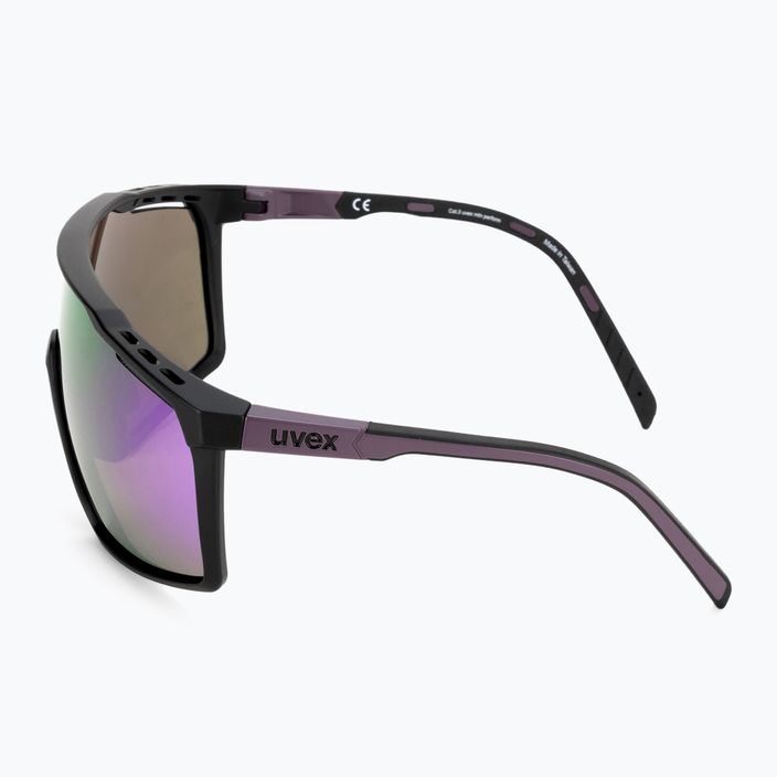 UVEX Mtn Perform juodai violetiniai matiniai / veidrodiniai violetiniai akiniai nuo saulės 53/3/039/2116 4