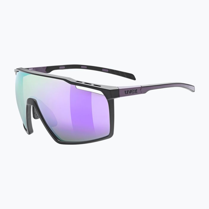 UVEX Mtn Perform juodai violetiniai matiniai / veidrodiniai violetiniai akiniai nuo saulės 53/3/039/2116 5