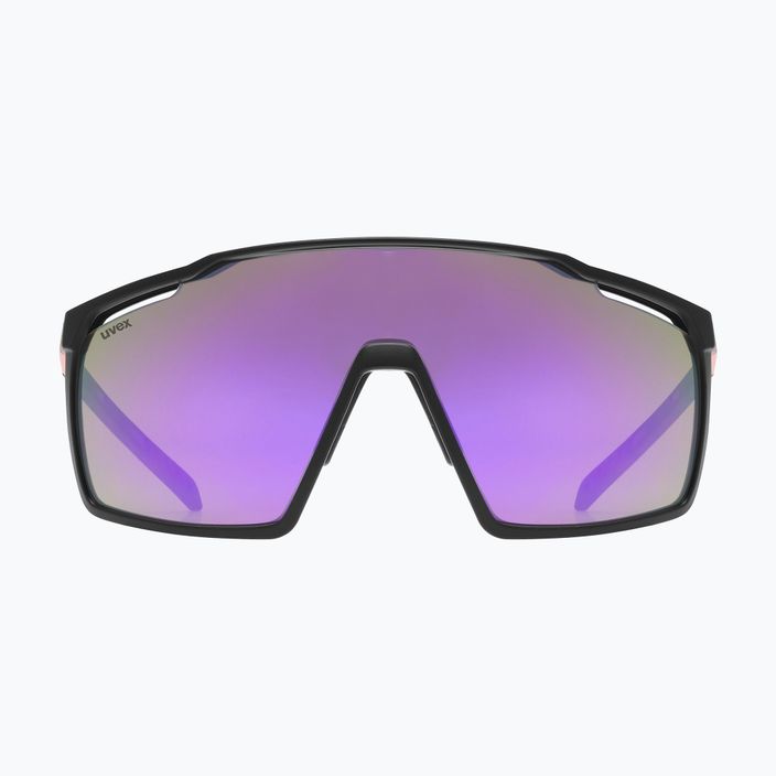 UVEX Mtn Perform juodai violetiniai matiniai / veidrodiniai violetiniai akiniai nuo saulės 53/3/039/2116 6