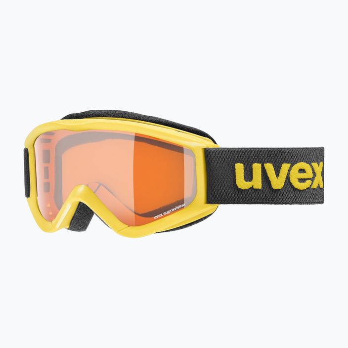 UVEX vaikiški slidinėjimo akiniai Speedy Pro yellow/lasergold