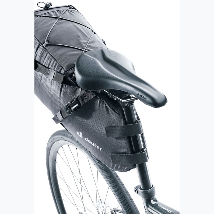 Deuter Mondego SB 16L dviračių krepšys ant sėdynės, juodas 323202370000 6
