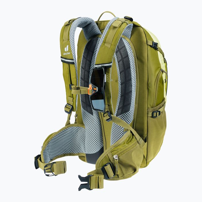 Dviračių kuprinė deuter Trans Alpine 24 l sprout/cactus 7