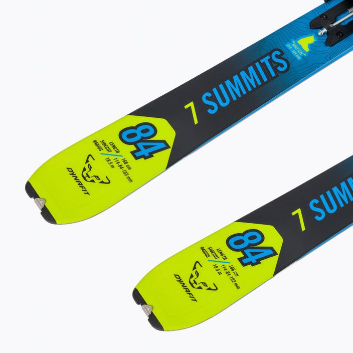 Vyriškos DYNAFIT Seven Summits slidės + slidžių rinkinys žalia-mėlyna 08-0000049163 9