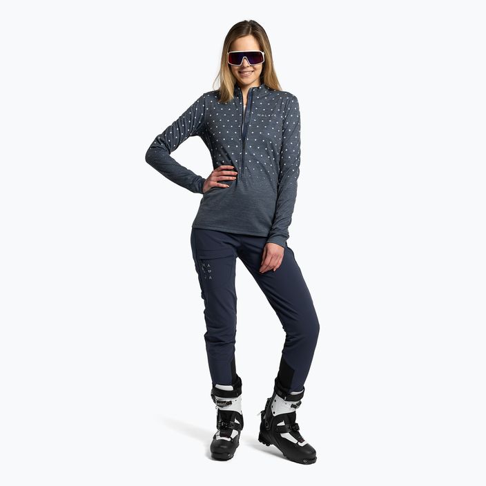 Moteriškas slidinėjimo džemperis Maloja CopperbeechM navy blue 32124-1-8325 2
