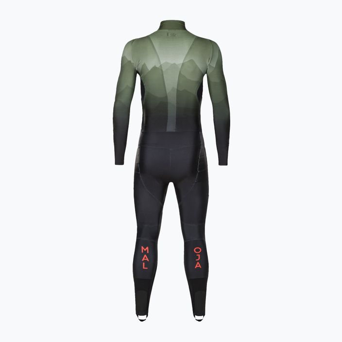 Maloja MartinoM vyriškas slidinėjimo kostiumas juodai žalias 34208-1-0821 2