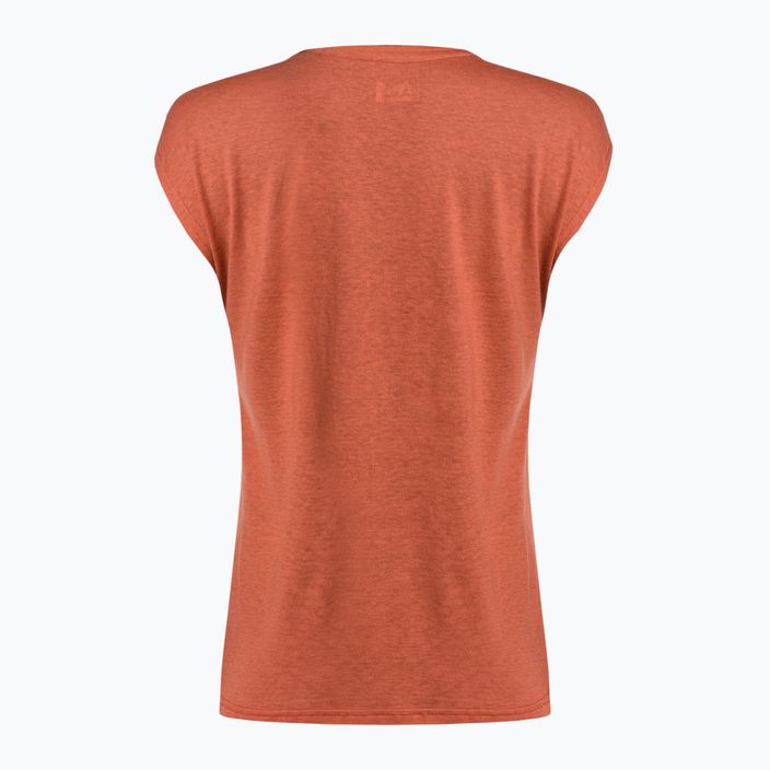 Moteriški trekingo marškinėliai Maloja SonnsteinM orange 35114 2