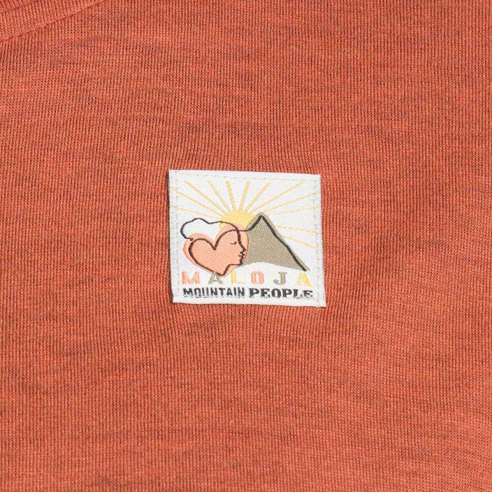 Moteriški trekingo marškinėliai Maloja SonnsteinM orange 35114 3