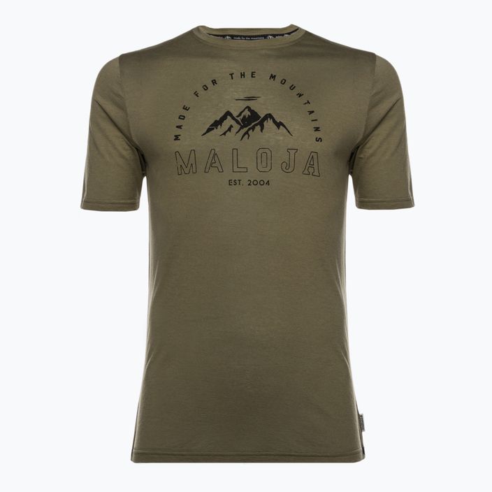Vyriški alpinistiniai marškinėliai Maloja KalmbergM green 35215
