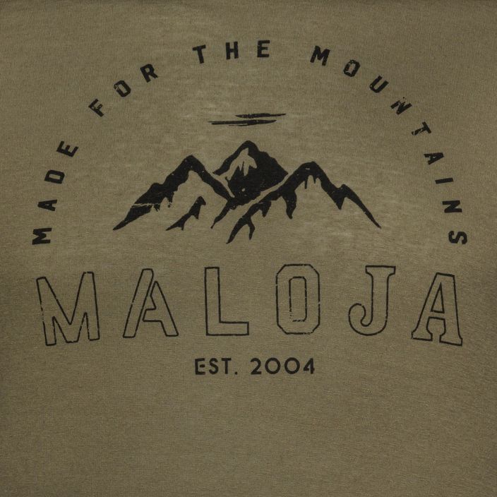 Vyriški alpinistiniai marškinėliai Maloja KalmbergM green 35215 3
