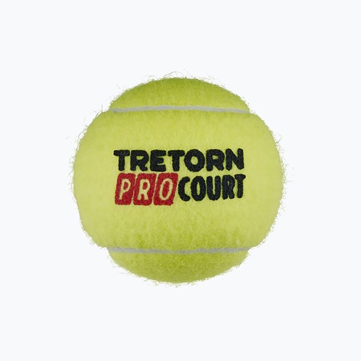 Tretorn Pro Court teniso kamuoliukai 3 vnt. geltoni 474186 2