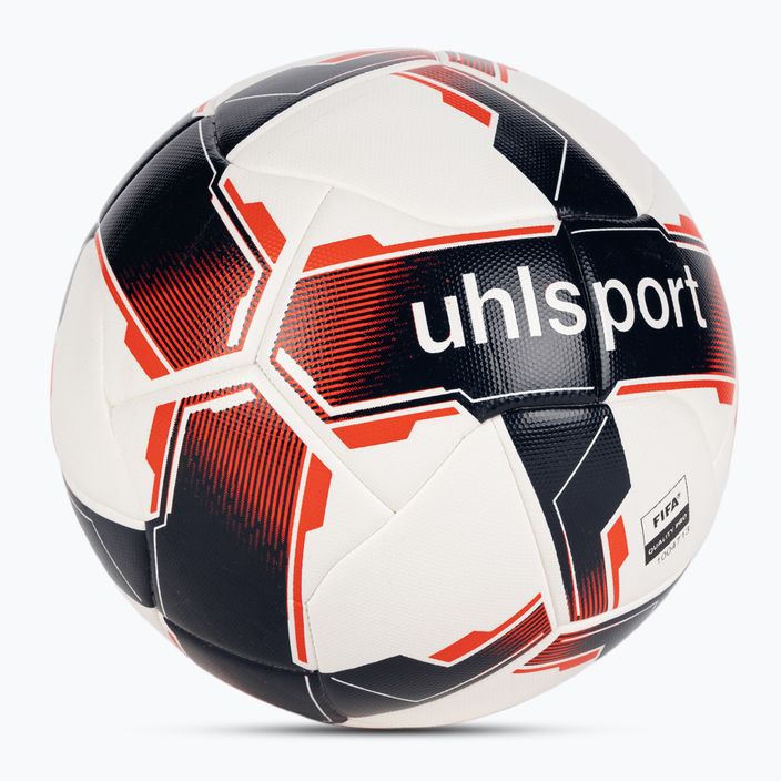 Futbolo kamuolys uhlsport Match Addglue white/navy/fluo red dydis 5 2
