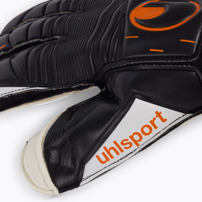 Uhlsport Speed Contact Soft Flex Frame vartininko pirštinės juodai baltos 101126701 3