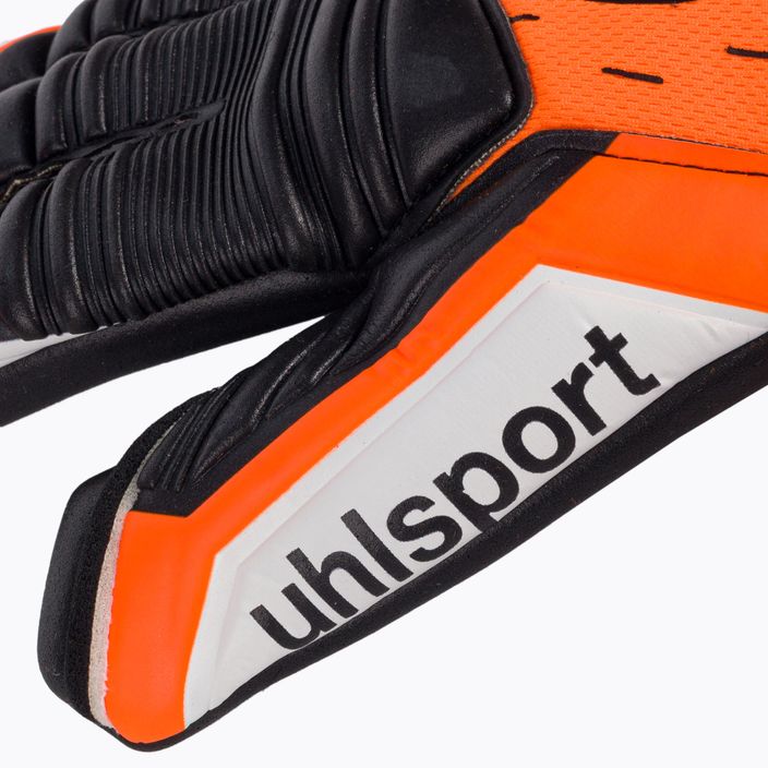 Uhlsport Super Resist+ Hn vartininko pirštinės oranžinė ir balta 101127301 3
