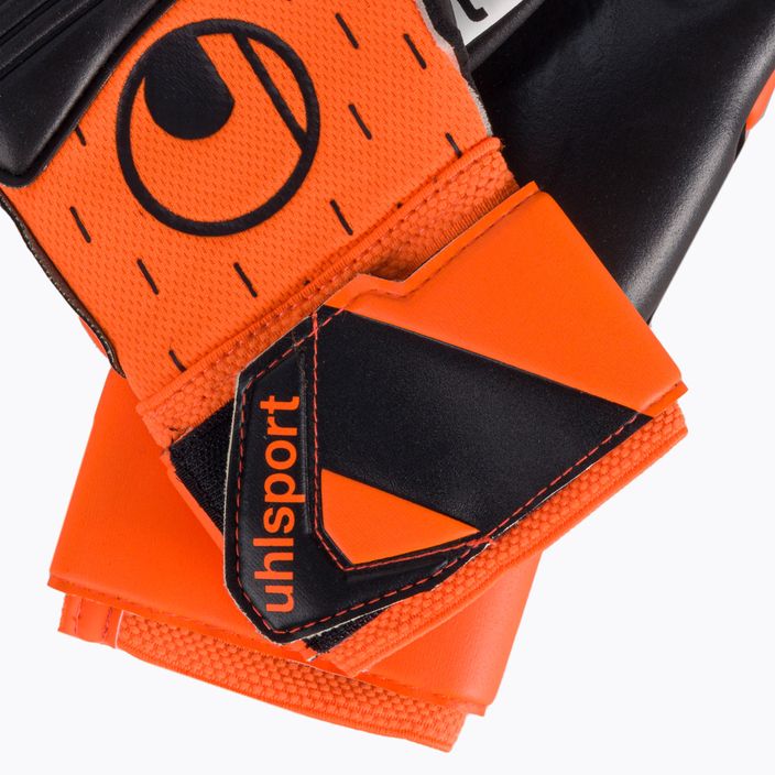 Uhlsport Super Resist+ Hn vartininko pirštinės oranžinė ir balta 101127301 4