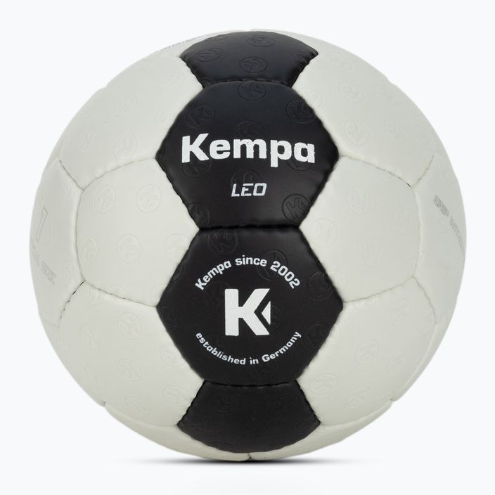 Kempa Leo Black&White rankinio kamuolys 200189208 dydis 1
