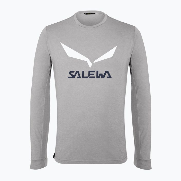Vyriški Salewa Solidlogo Dry pilki trekingo marškinėliai 00-0000027340 4