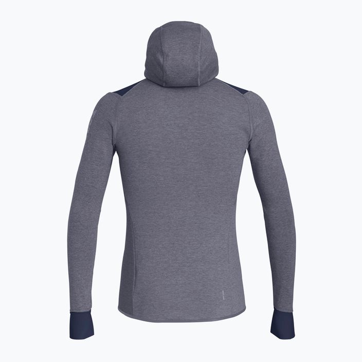Salewa vyriškas trekingo džemperis Puez 2 Dry Hood FZ pilkai žalias 00-0000027221 2