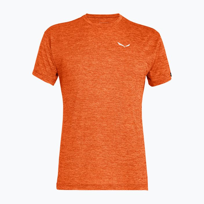 Vyriški trekingo marškinėliai Salewa Puez Melange Dry red orange melange 00-0000026537