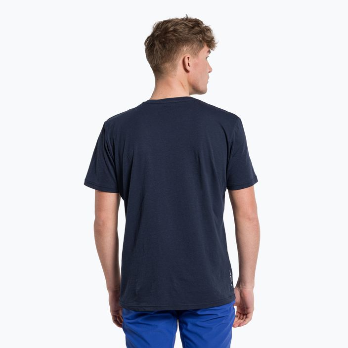 Vyriški trekingo marškinėliai Salewa Alpine Hemp Logo navy blue 00-0000028132 3