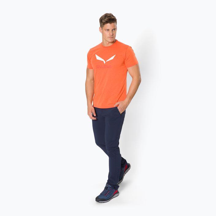 Vyriški Salewa Solidlogo Dry oranžiniai trekingo marškinėliai 00-0000027018 2