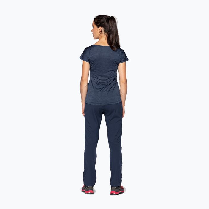Moteriški trekingo marškinėliai Salewa Puez Melange Dry navy blue 00-0000026538 2
