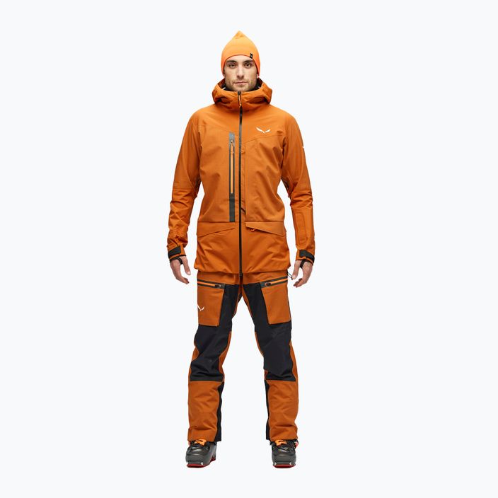 Salewa vyriška slidinėjimo striukė Sella 3L Ptxr oranžinė 00-0000028186