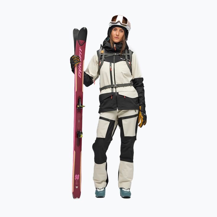 Salewa moteriška slidinėjimo striukė Sella 3L Ptxr juoda ir smėlio spalvos 00-0000028187 6